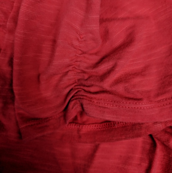 Columbia Red Ruffle Tee Small - Picture 5 of 7